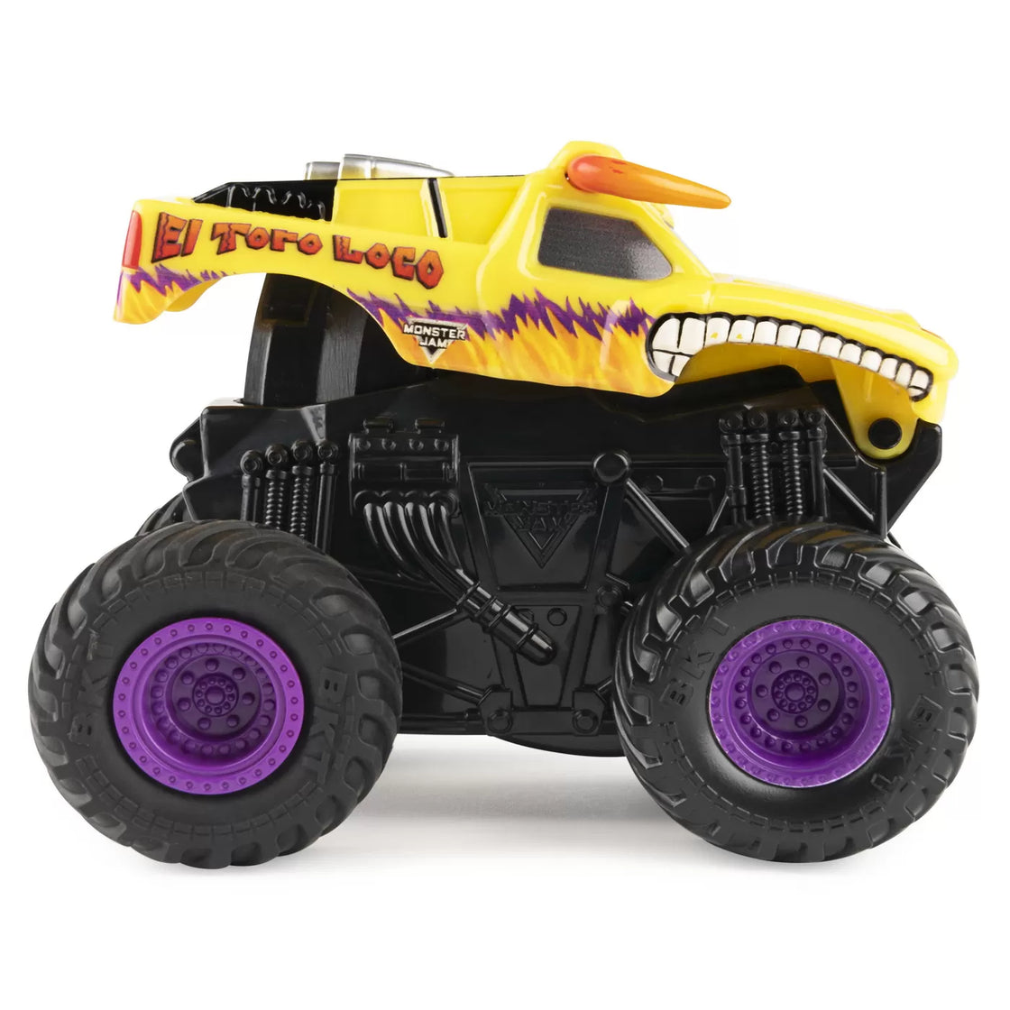 Monster jam el toro loco seria click flip scara 1 la 43