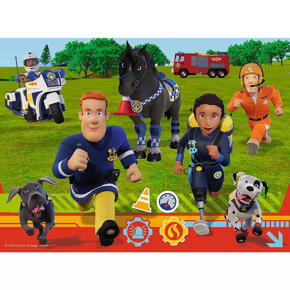 Puzzle trefl 30 pompierul sam gata de salvare
