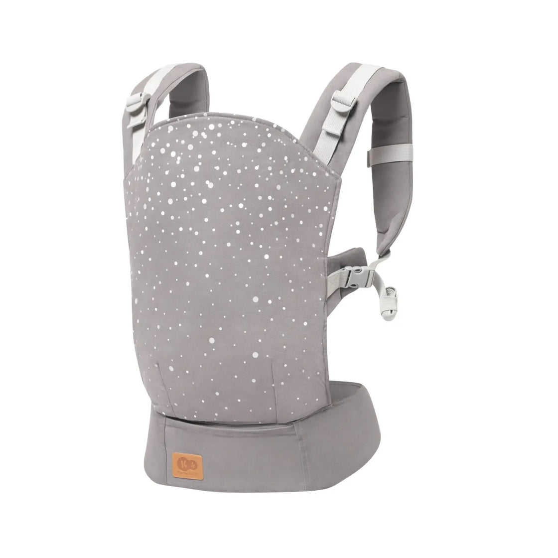 Marsupiu ergonomic kinderkraft nino, pana la 20 kg, confetti grey