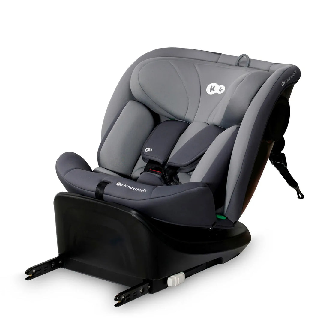 Scaun auto kinderkraft i-grow i-size 40-150 cm, grey