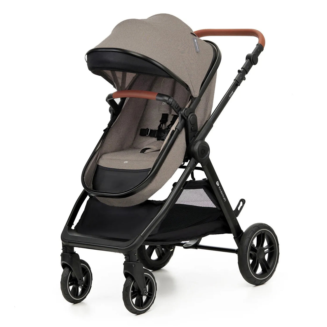 Carucior kinderkraft esme, 3 in 1, sand beige