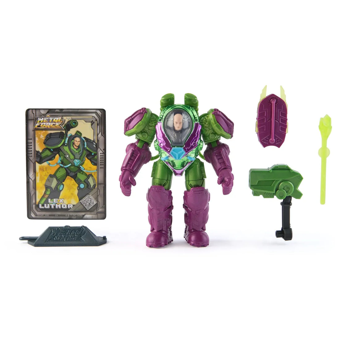 Batman dc eroii metal force figurina lex luther 10cm