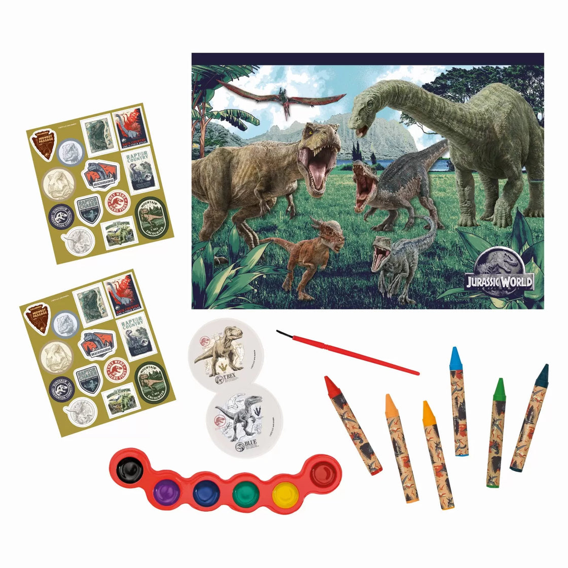Set desen gentuta de creatie jurassic world