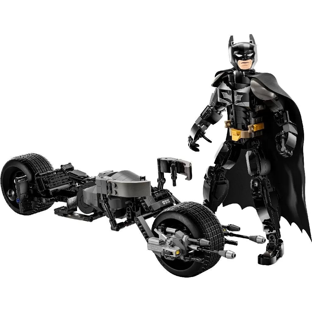 Lego super heroes figurina de constructie batman si motocicleta bat-pod 76273