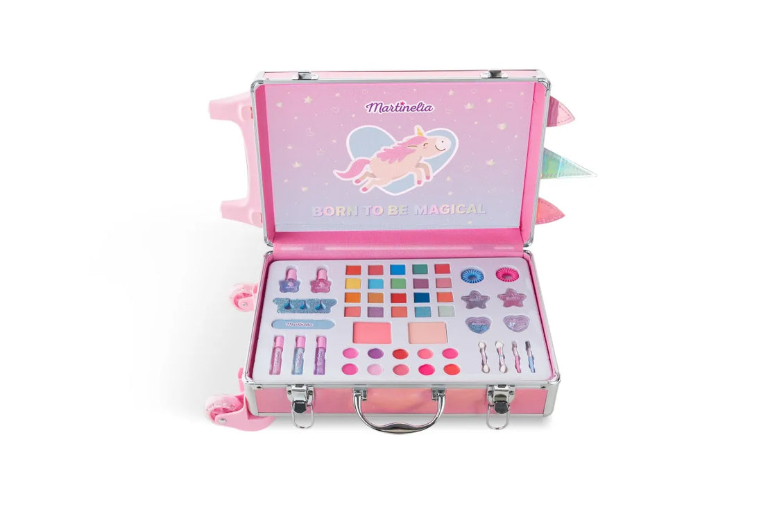 Martinelia little unicorn trusa de machiaj in forma de troller