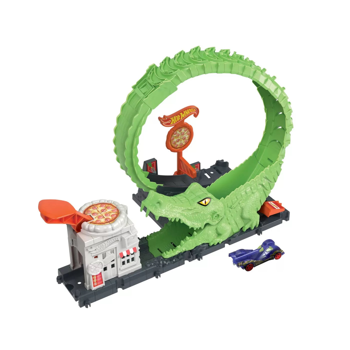 Hot wheels city pista inamicilor pizzerie