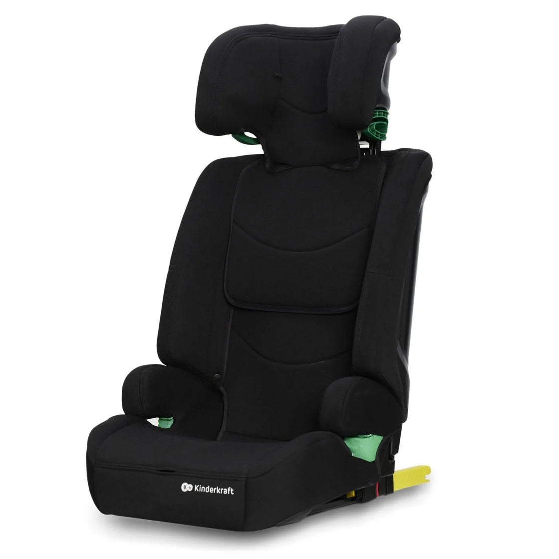 Scaun auto i-size, 76-150 cm, kinderkraft safety fix 2, black