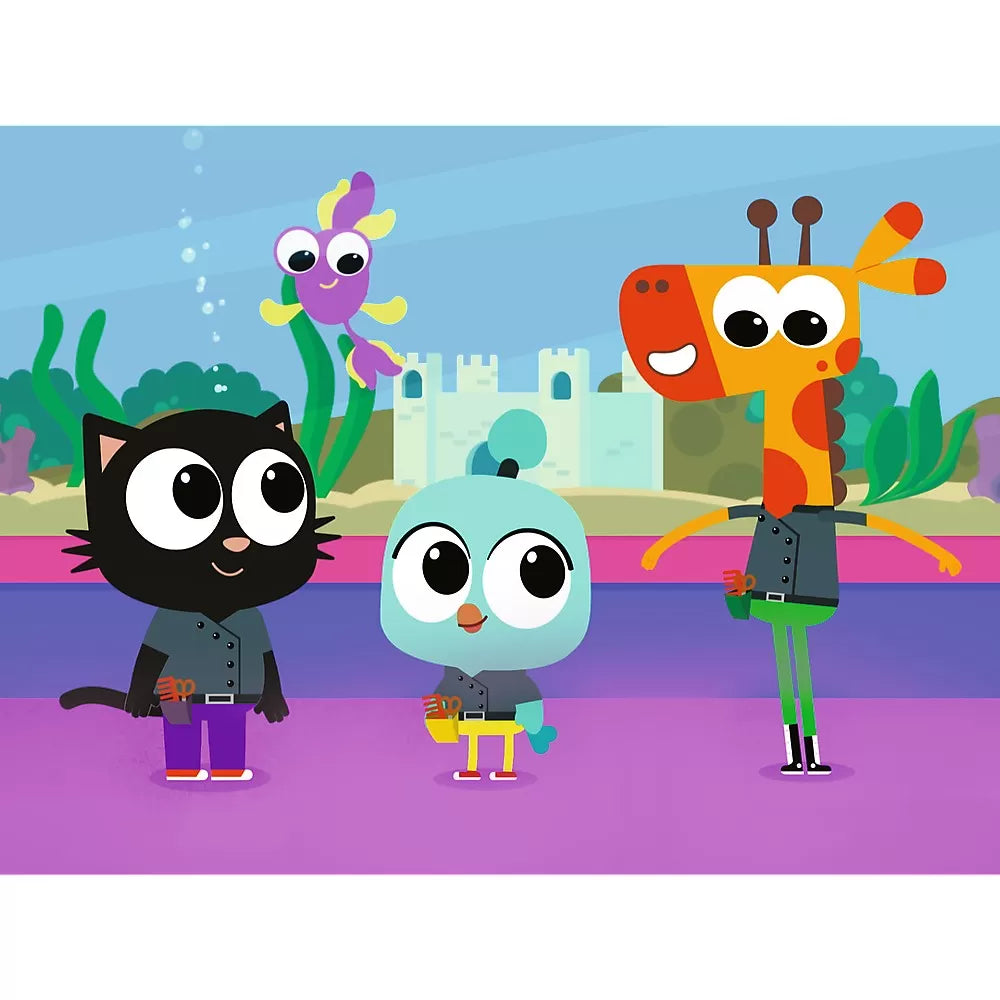 Puzzle trefl 30 planeta milo pisica milo