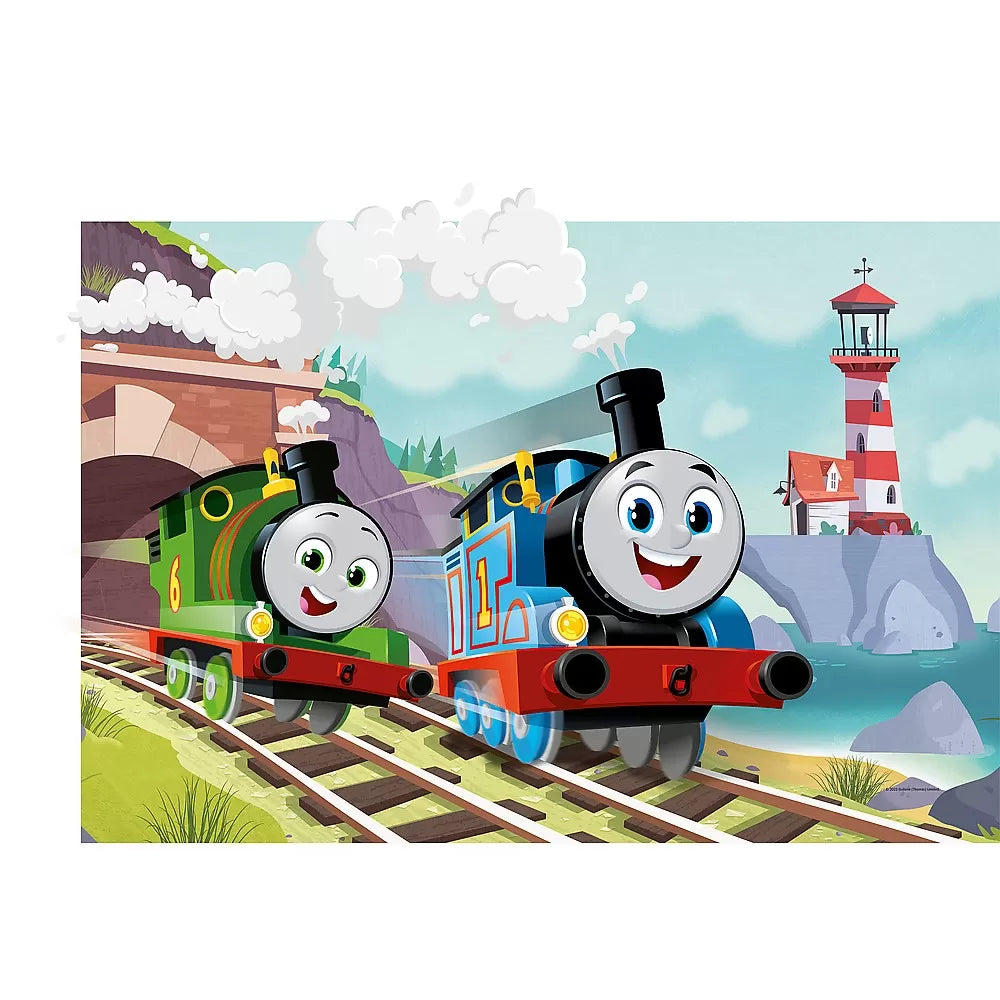 Puzzle trefl 24 maxi thomas tom si percy pe linii