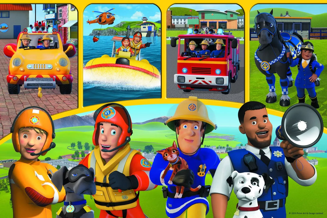 Puzzle trefl 24 maxi pompierul sam