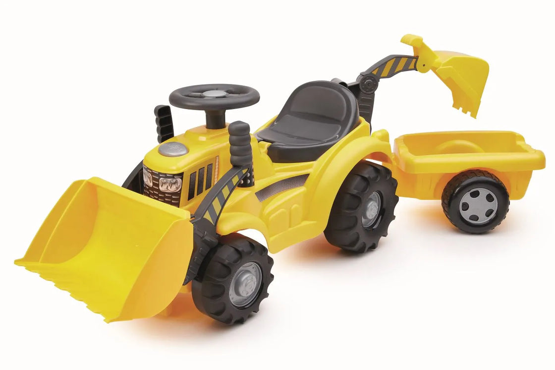 Ecoiffier excavator cu remorca
