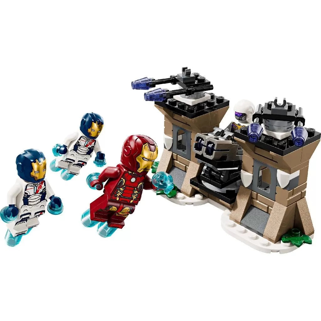 Lego marvel iron man si legiunea de fier vs soldat hydra 76288