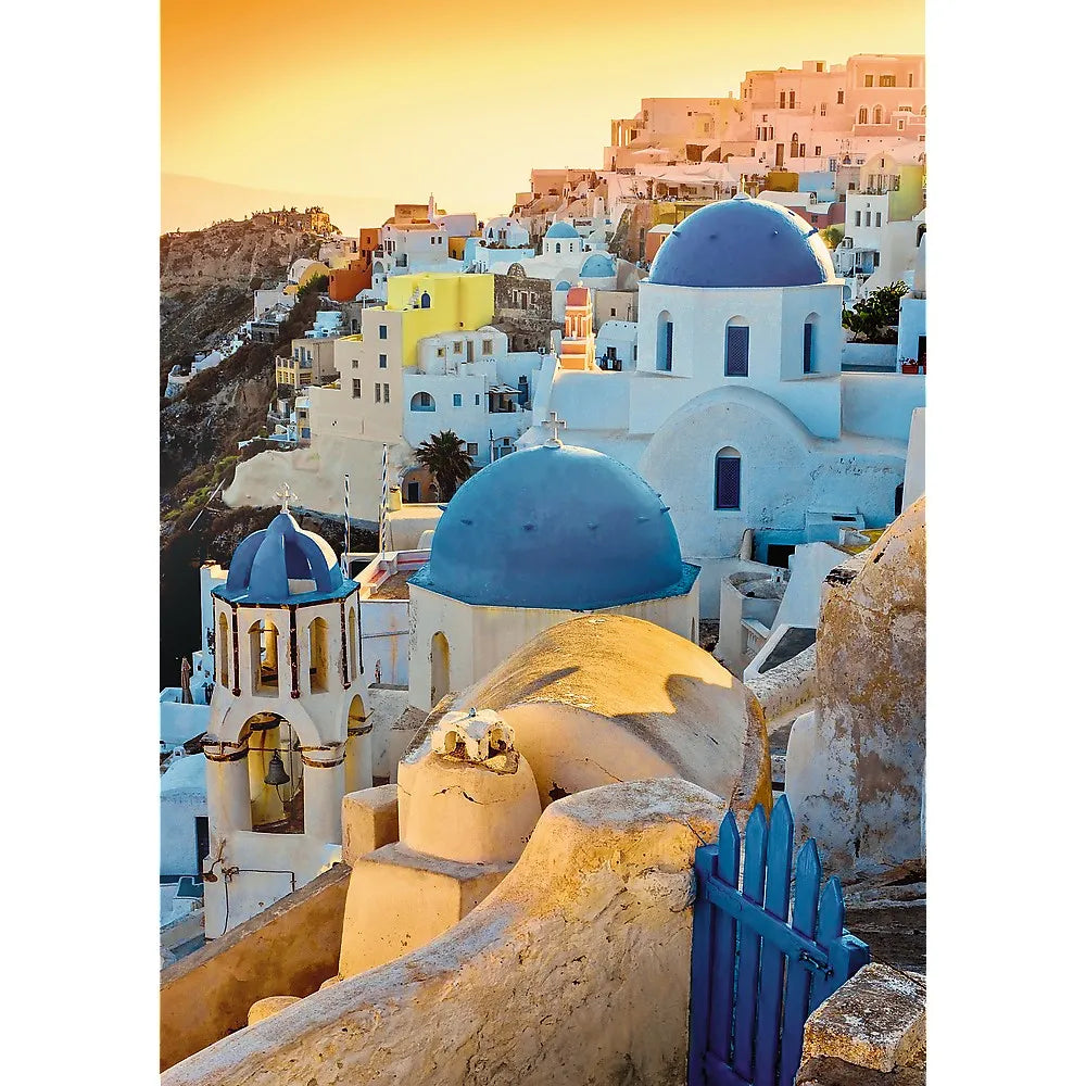 Puzzle trefl 1000 premium plus photo odyssey santorini