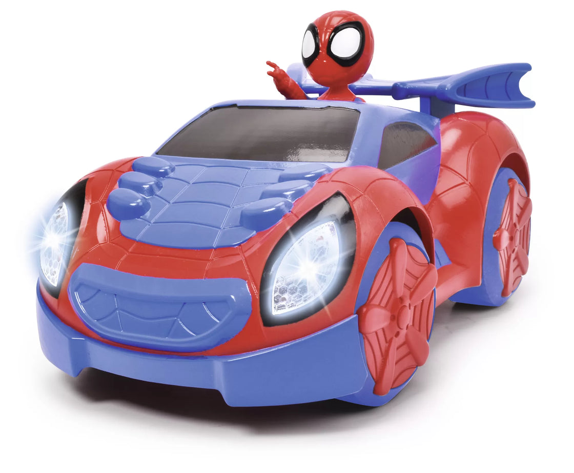 Spidey prietenii extraordinari masinuta cu telecomanda web racer scara 1:18