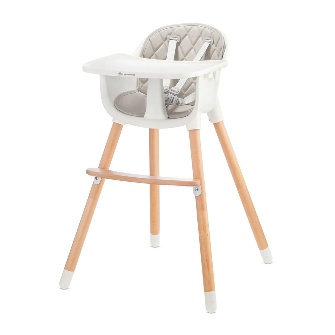 Scaun de masa kinderkraft sienna, 2 in 1, grey