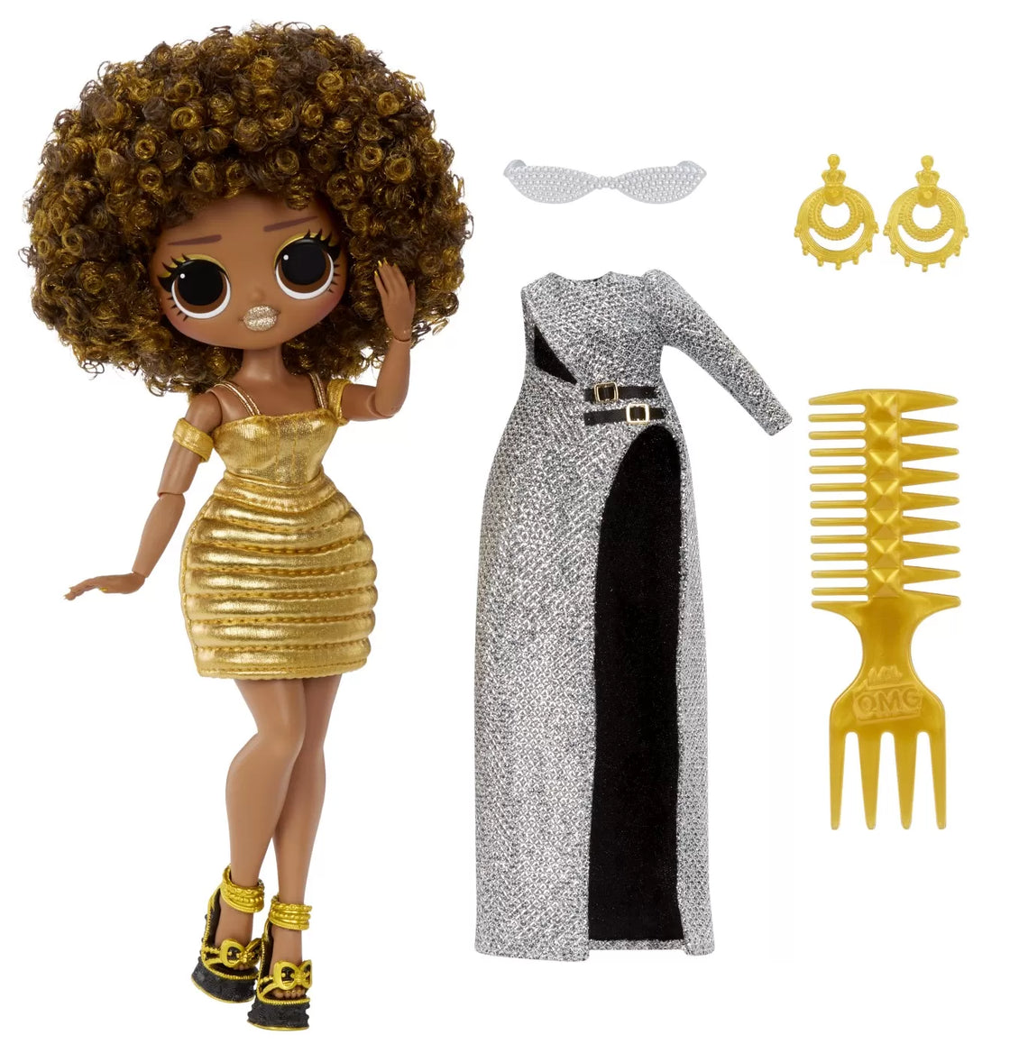 L.o.l. surprise! omg royal bee papusa fashionista cu accesorii