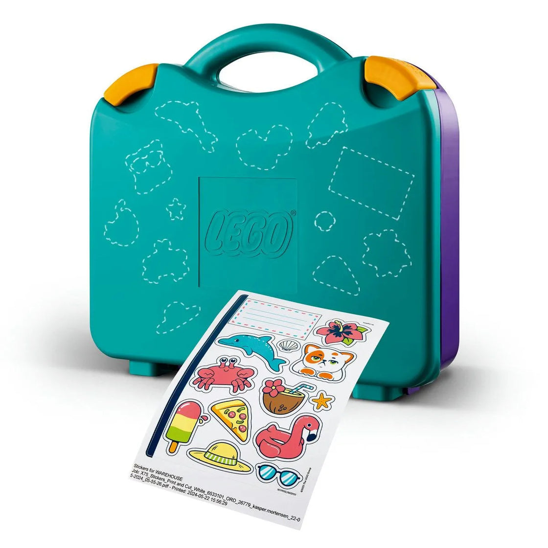 Lego friends valiza pentru plaja si calatorie 42672