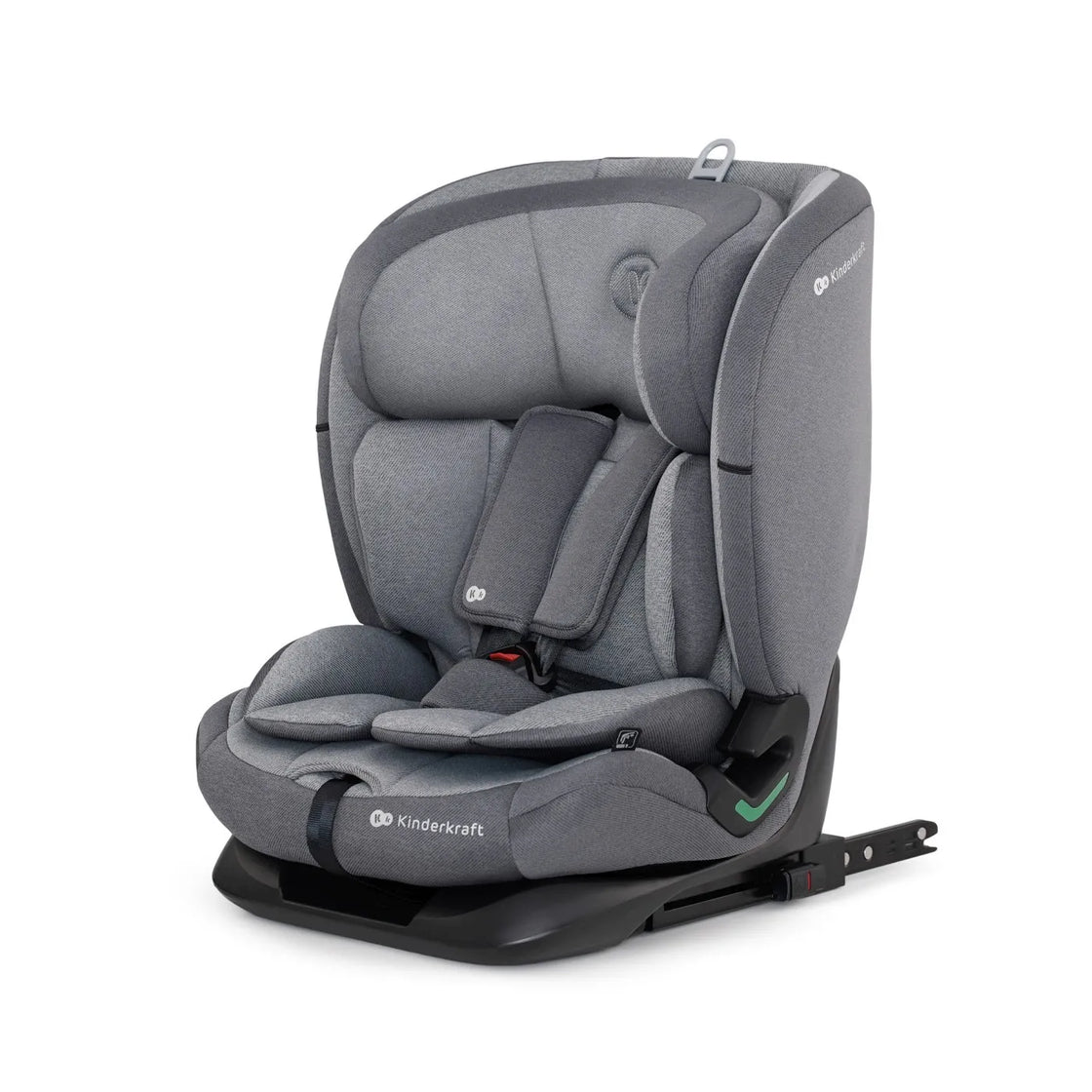 Scaun auto i-size, 76-150 cm, kinderkraft oneto 3, isofix, cool grey