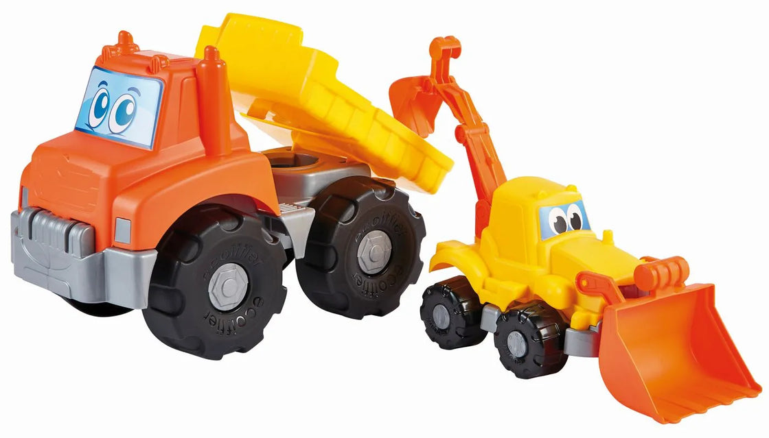 Ecoiffier basculanta cu excavator 38 cm
