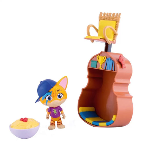 44 de pisici set figurina lampo cu accesorii