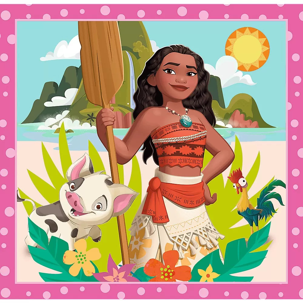 Puzzle trefl 3in1 disney princess flori minunate