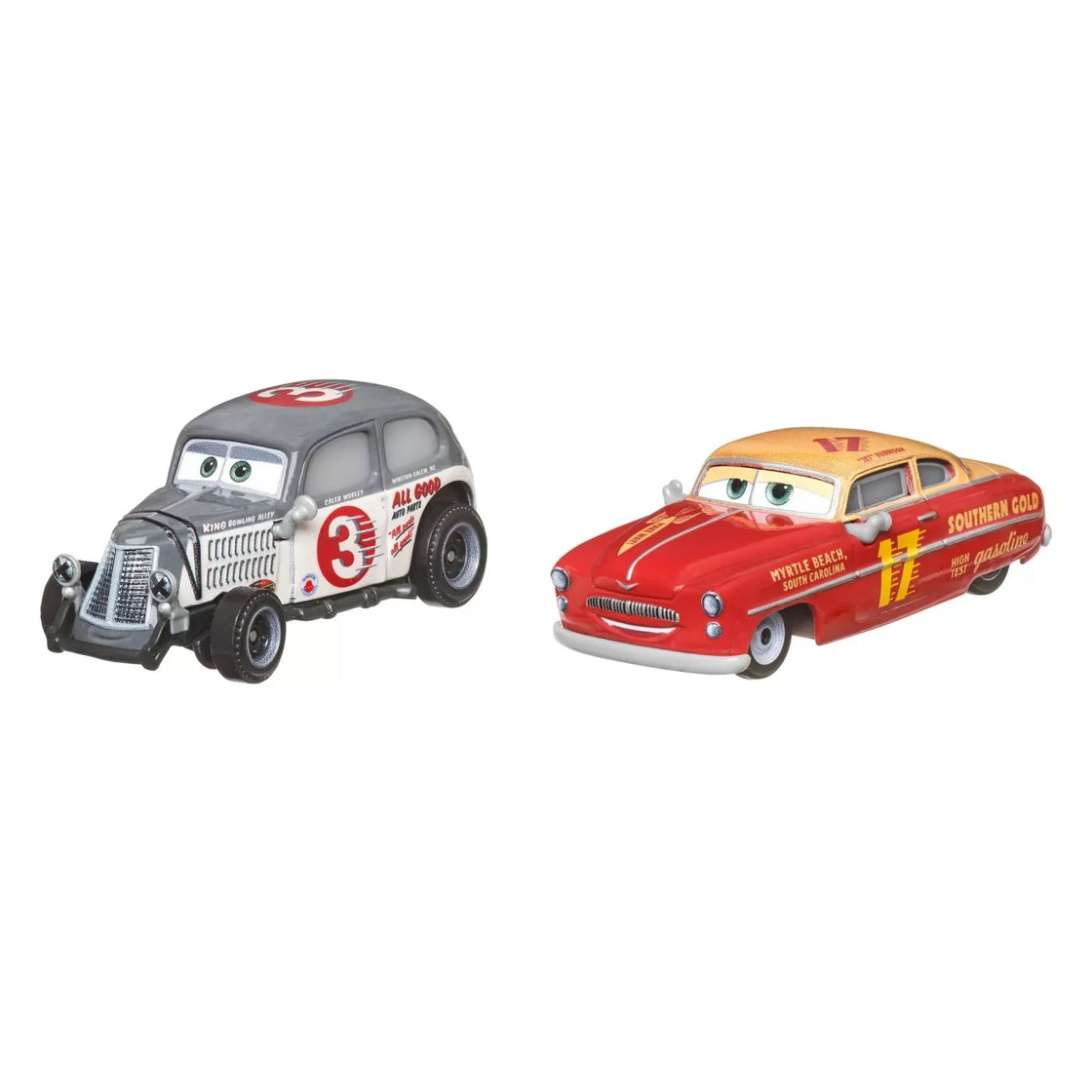 Cars3 set 2 masinute metalice caleb worley si jet robinson