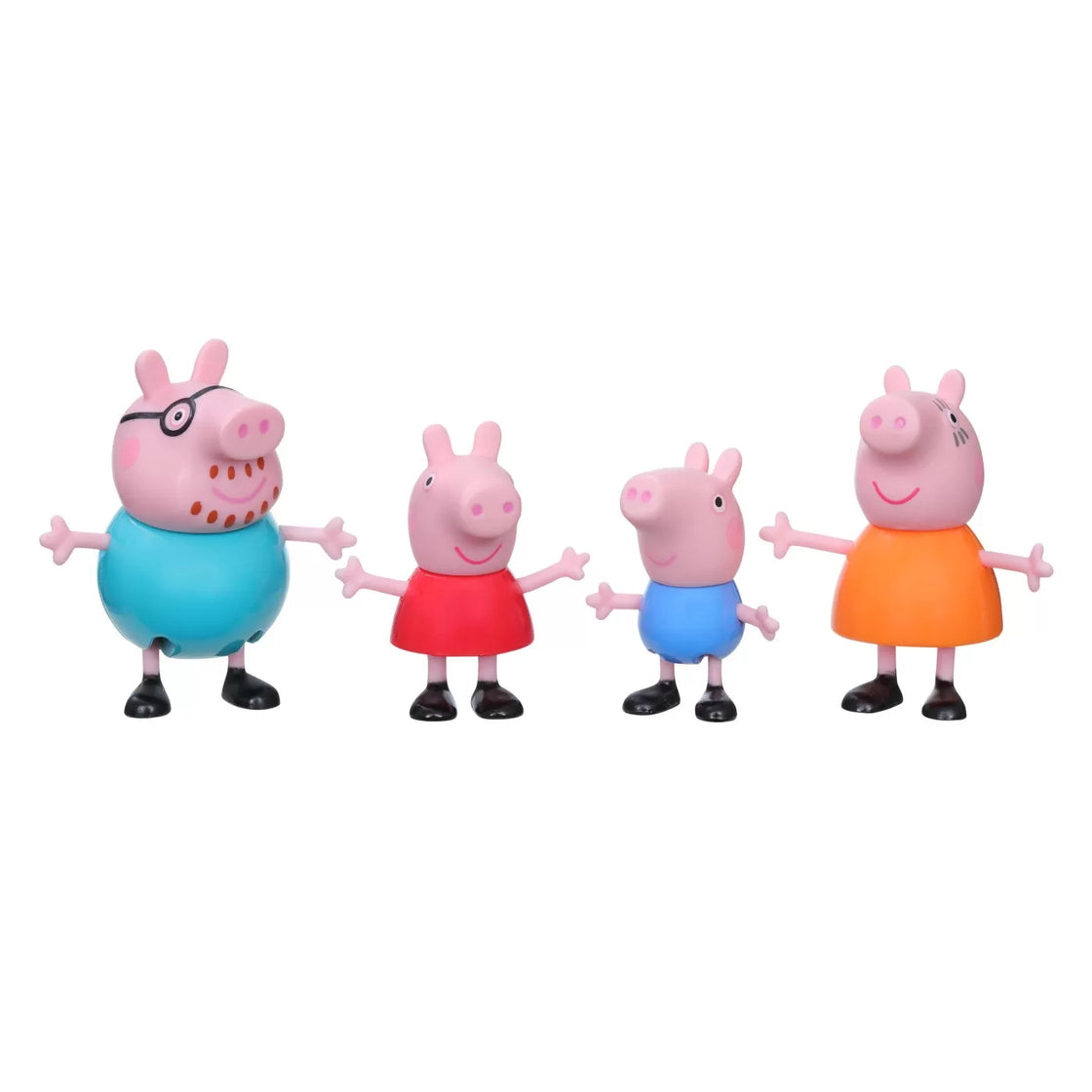 Peppa pig set figurine familia pig