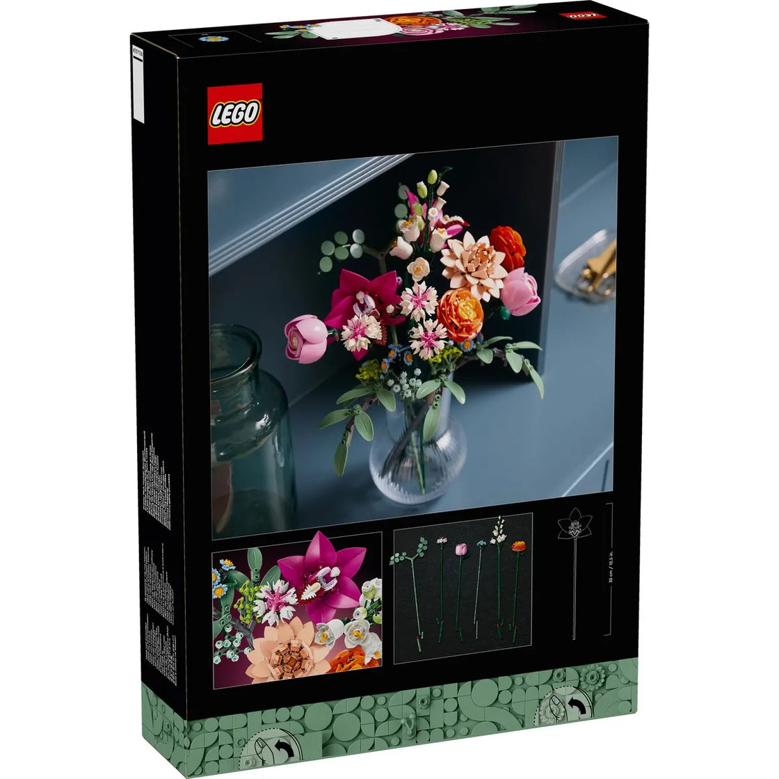 Lego botanicals buchet de flori roz 10342