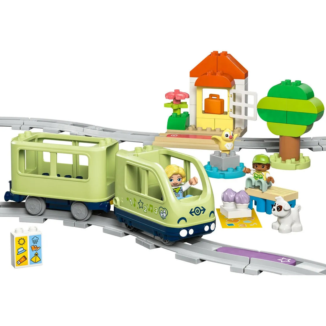 Lego duplo tren de aventura interactiv 10427
