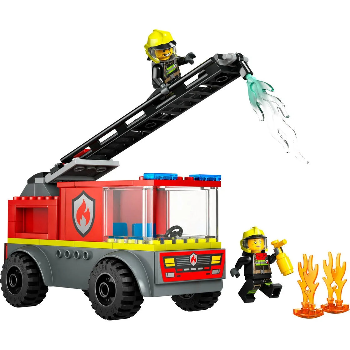 Lego city camion de pompieri cu scara 60463