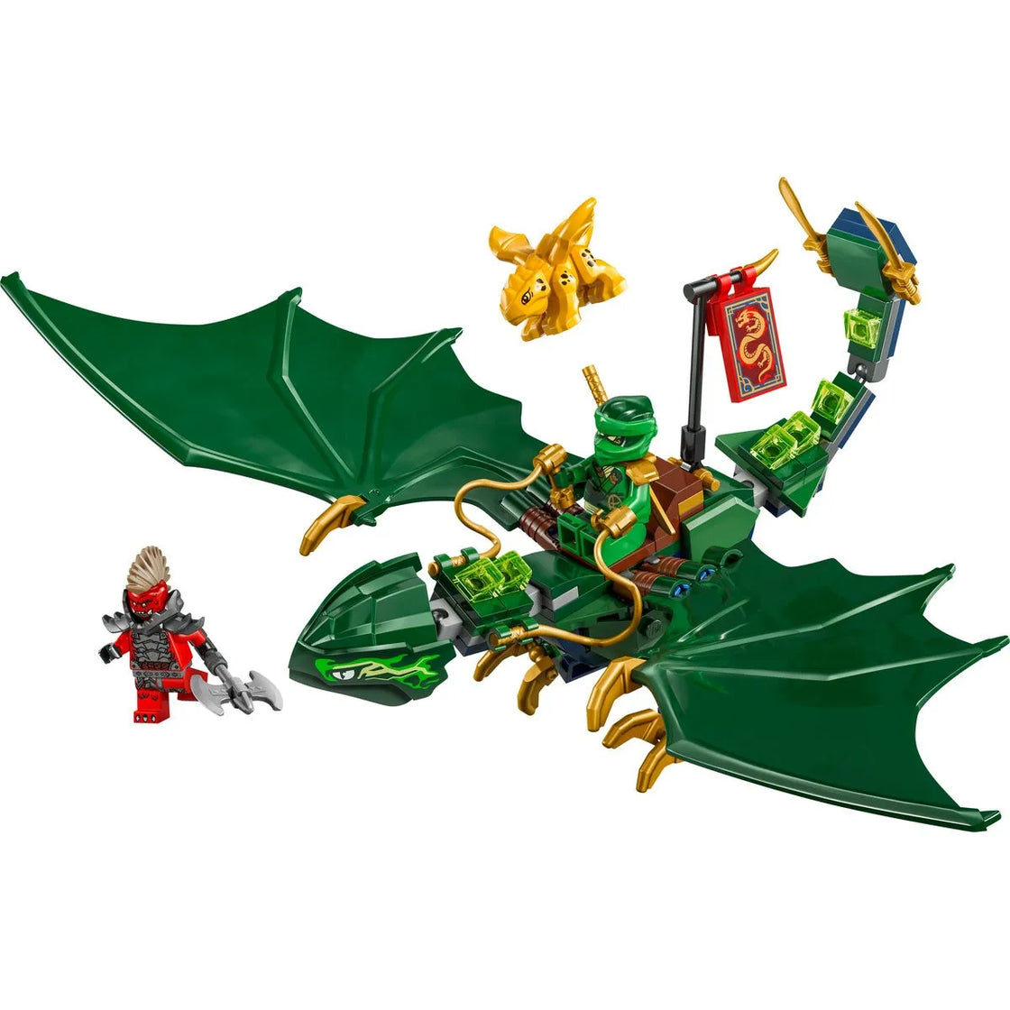 Lego ninjago dragonul de padure al lui lloyd 71829