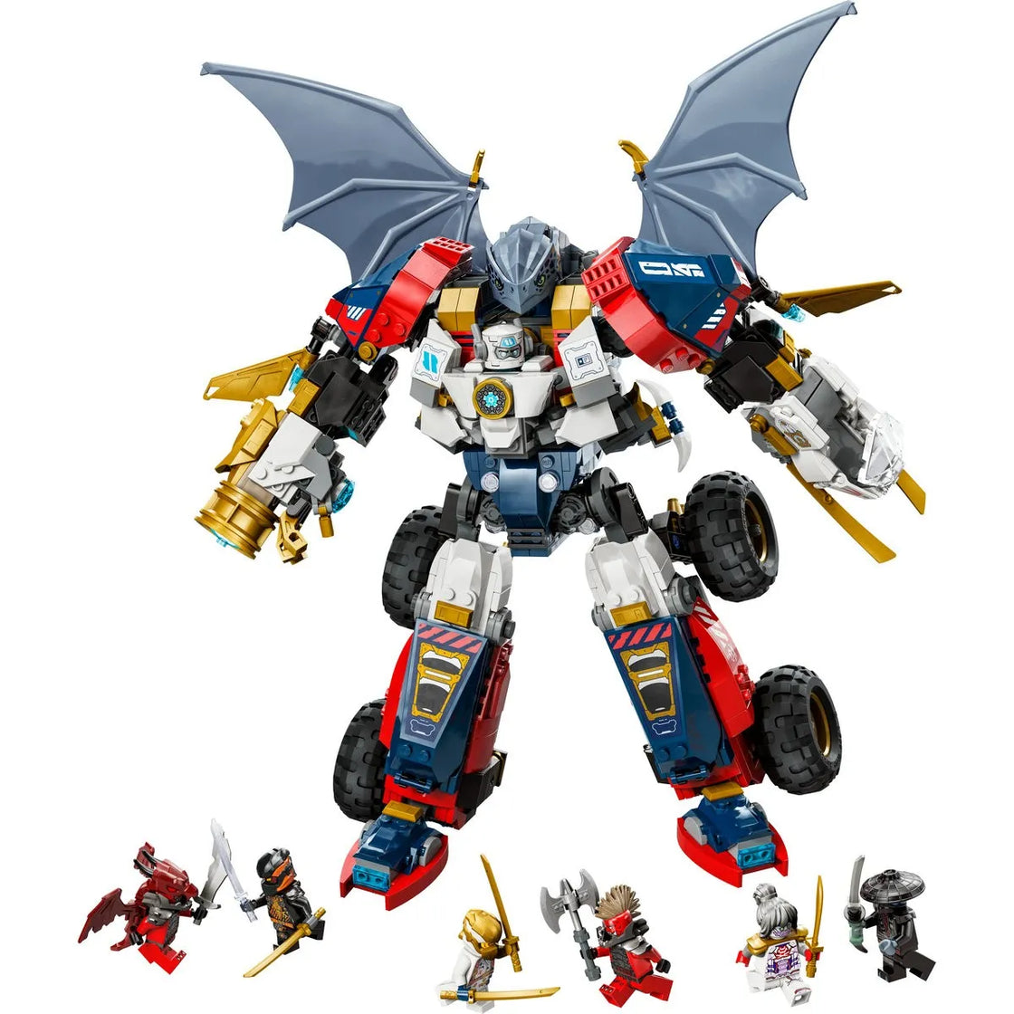 Lego ninjago ultrarobotul combinat al lui zane 71834