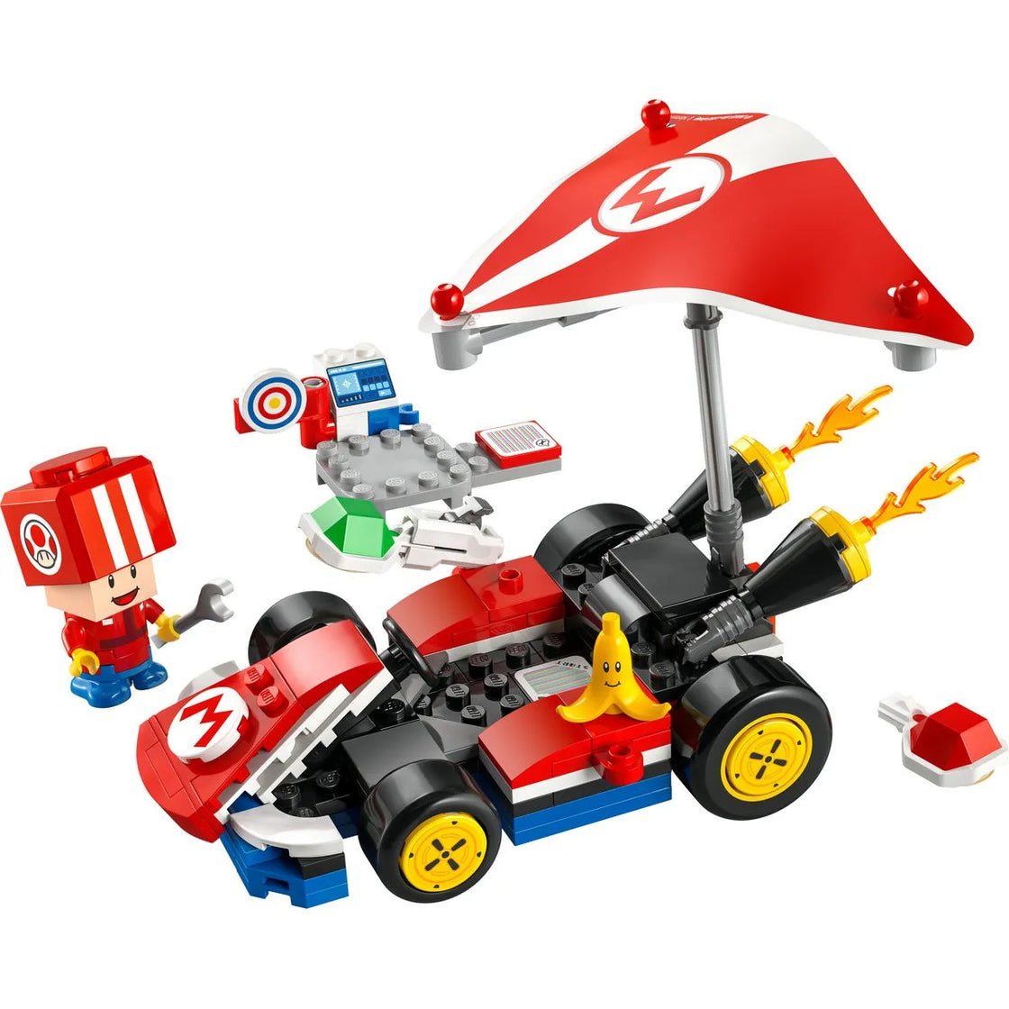 Lego super mario mario kart standard kart 72032