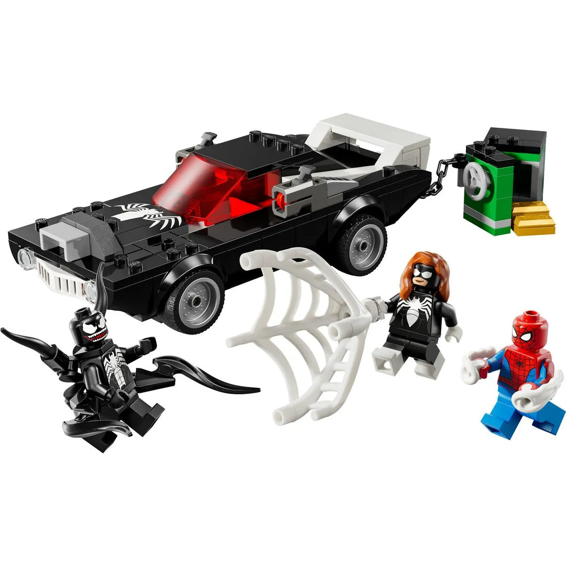 Lego super heroes omul paianjen vs. masina fortoasa a lui venom 76309