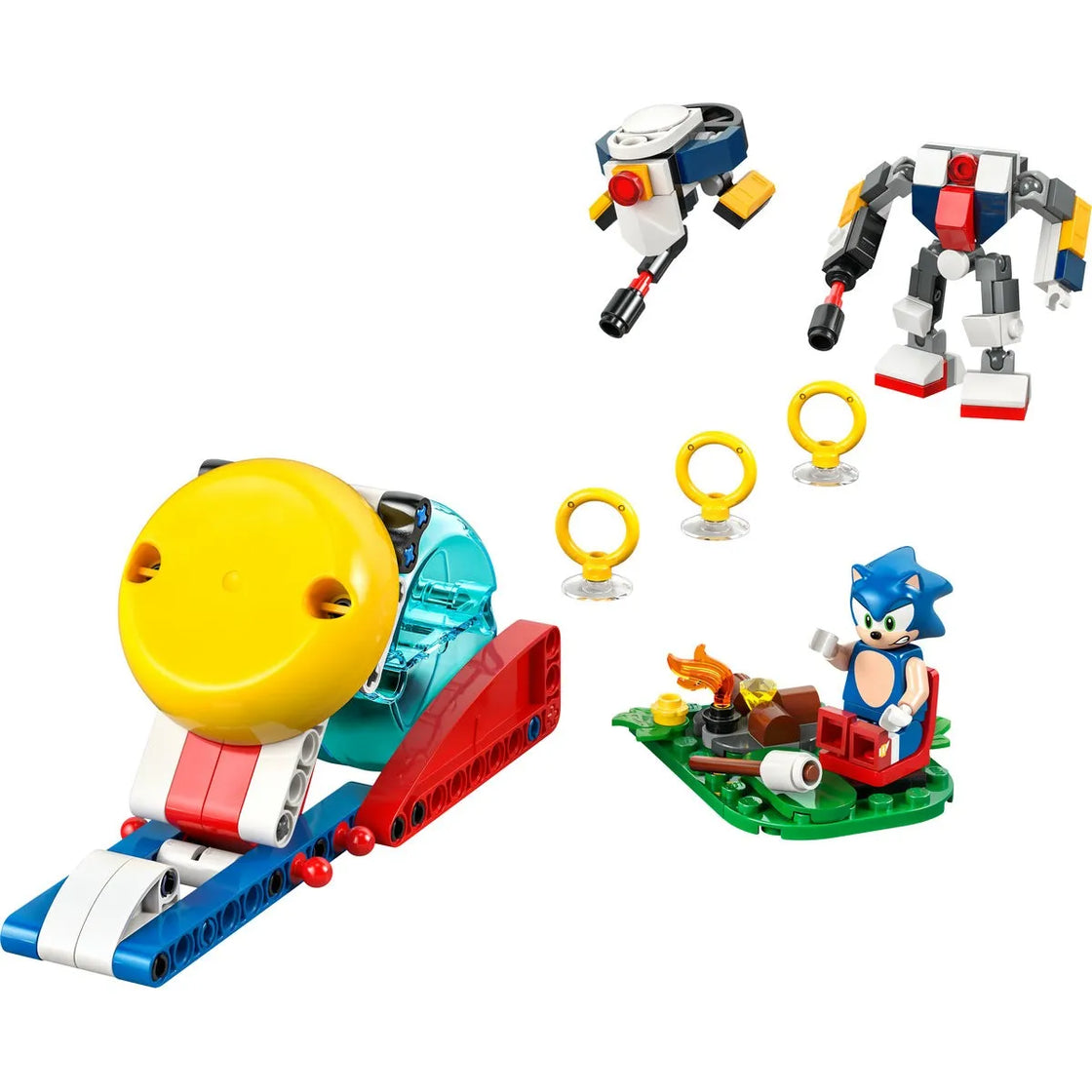 Lego sonic înfruntare la focul de tabara al lui sonic 77001