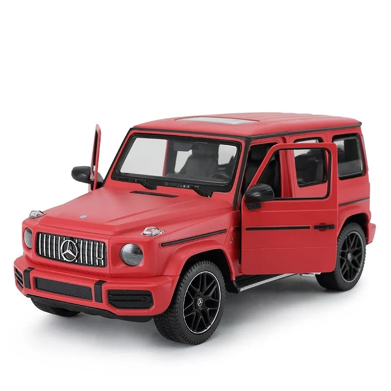Masina cu telecomanda mercedes-benz g63 rosu scara 1 la 14