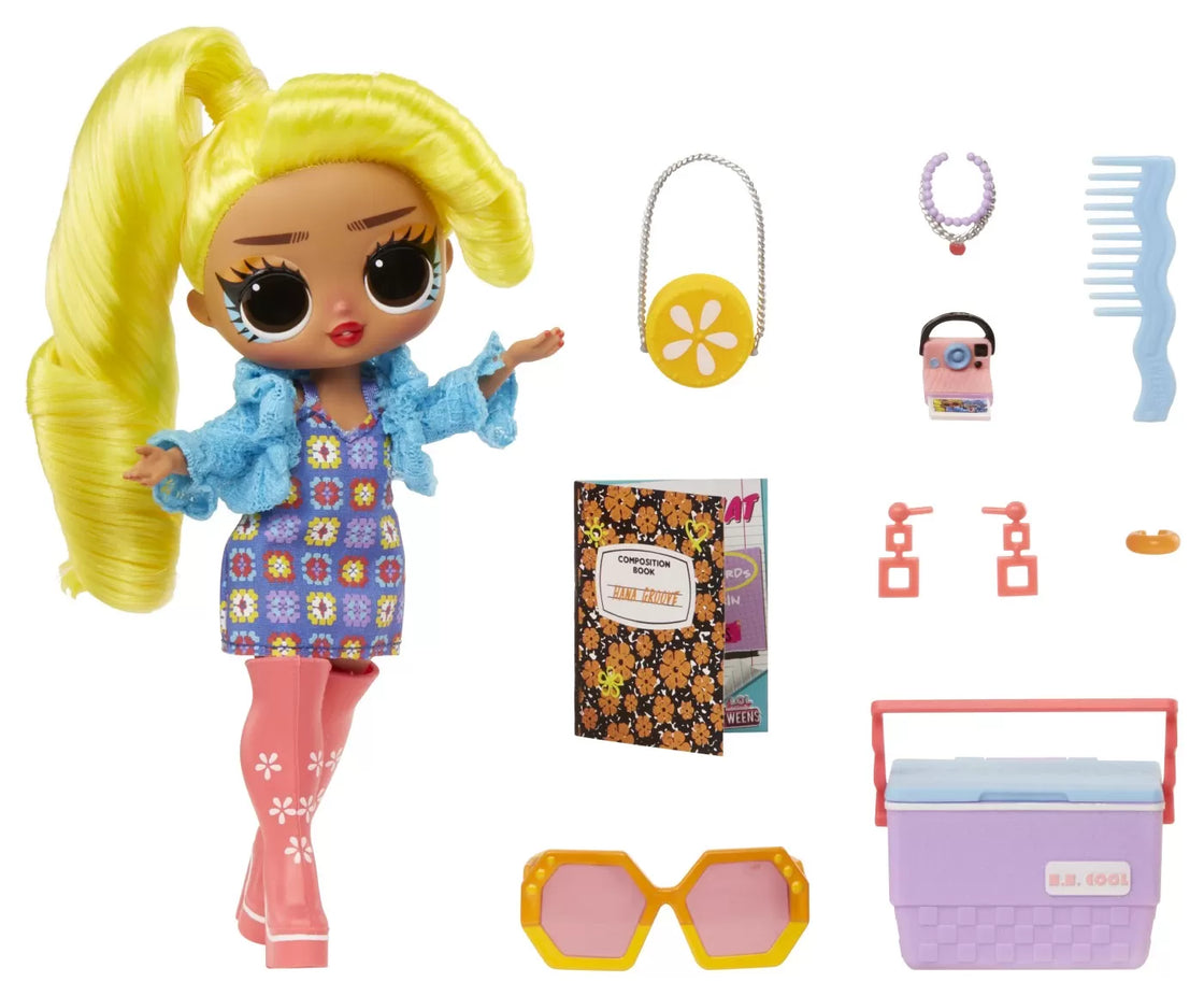 L.o.l. surprise! tweens papusa fashionista hana groove cu surprize