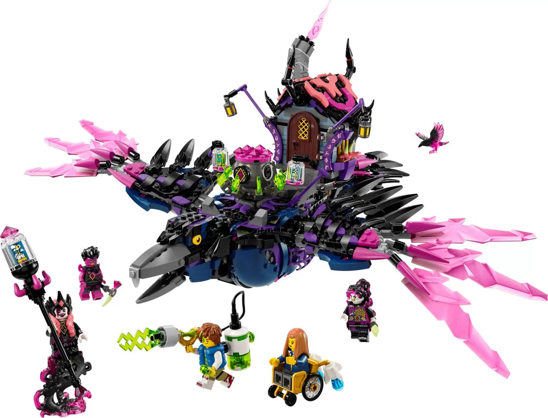 Lego dreamzzz corbul de la miezul noptii al vrajitoarei din never 71478