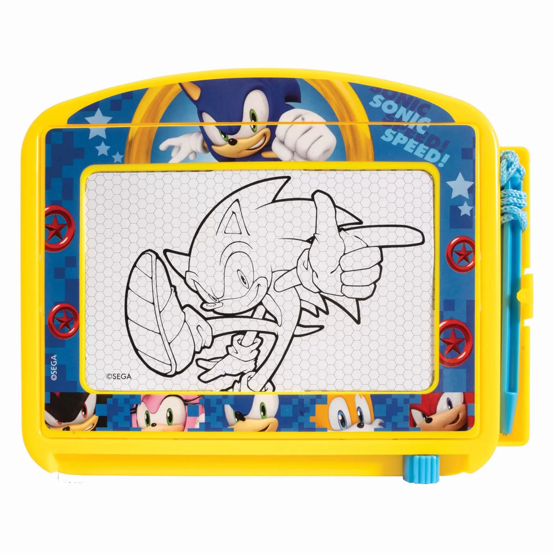 Tabla magnetica de desen sonic the hedgehog