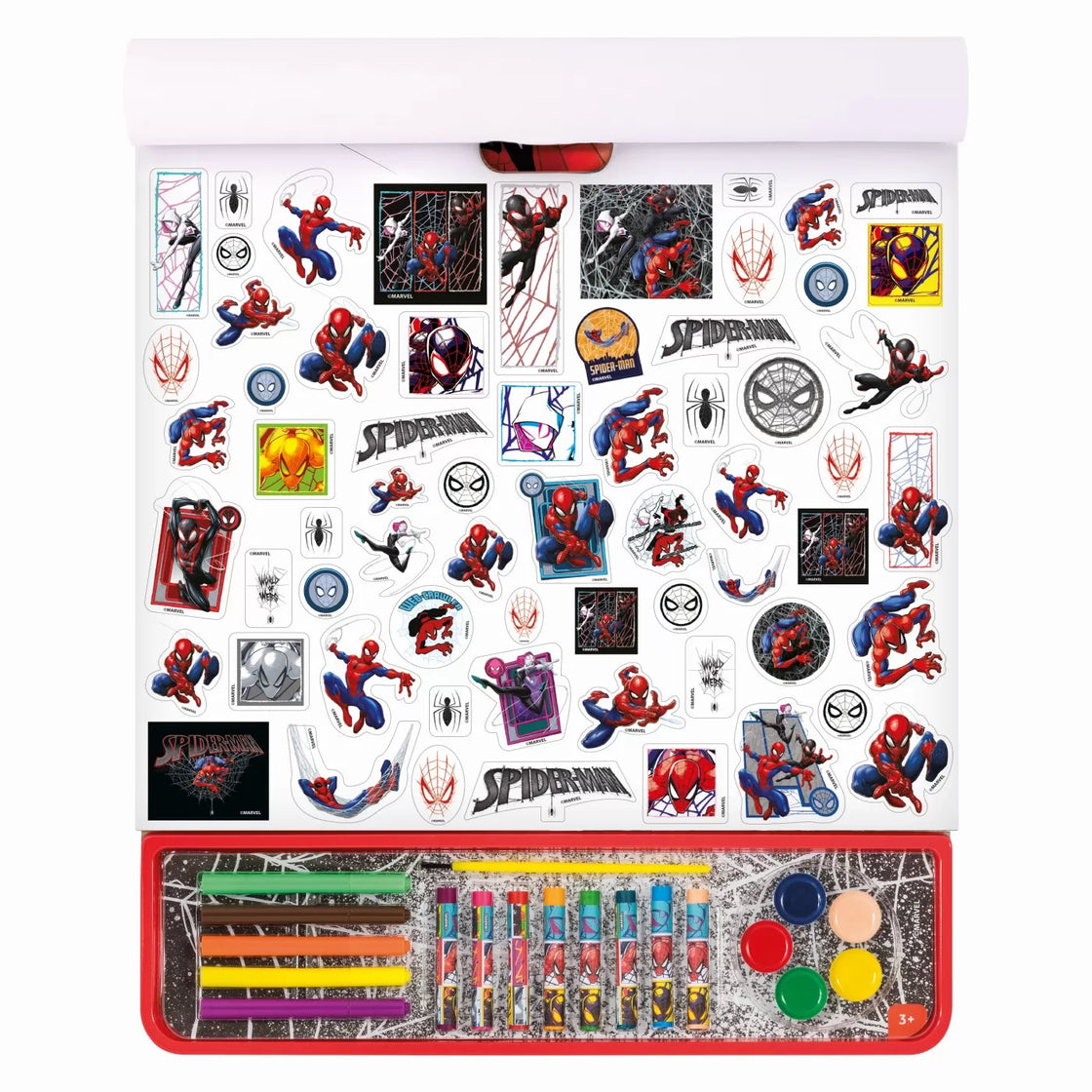 Spider man set pentru desen giga block 5 in 1