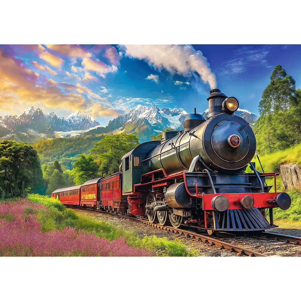 Puzzle trefl 1000 calatorie cu trenul