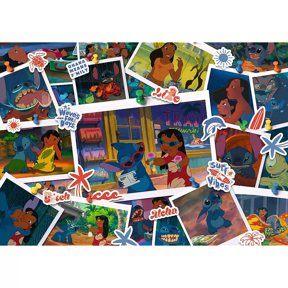 Puzzle trefl 1000 disney lilo si stitch dulci amintiri