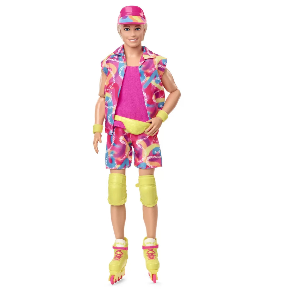 Barbie the movie papusa ken cu patine cu rotile