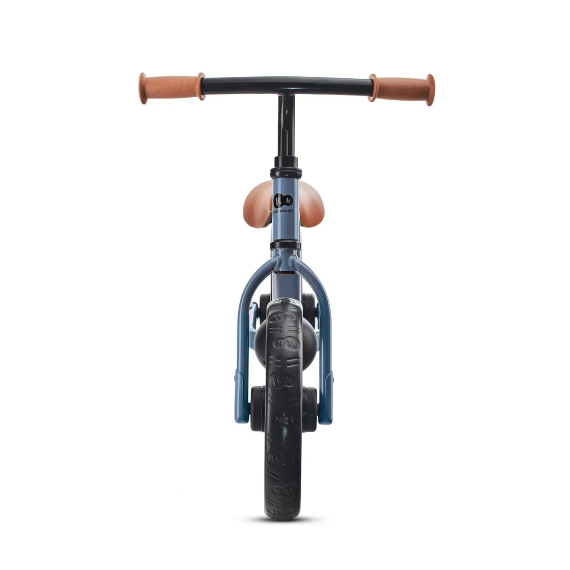 Bicicleta fara pedale, kinderkraft - 2way next, portocaliu, 12inch, blue sky