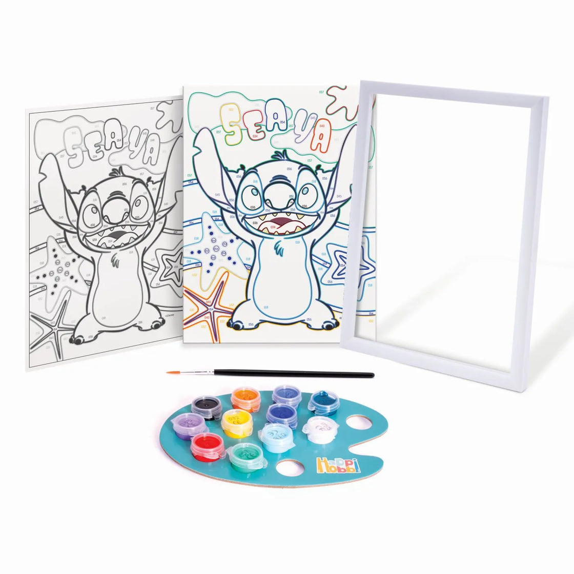 Picteaza si inrameaza disney stitch
