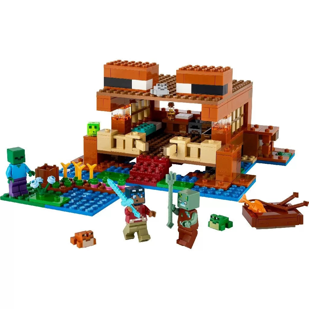 Lego minecraft casa broasca 21256