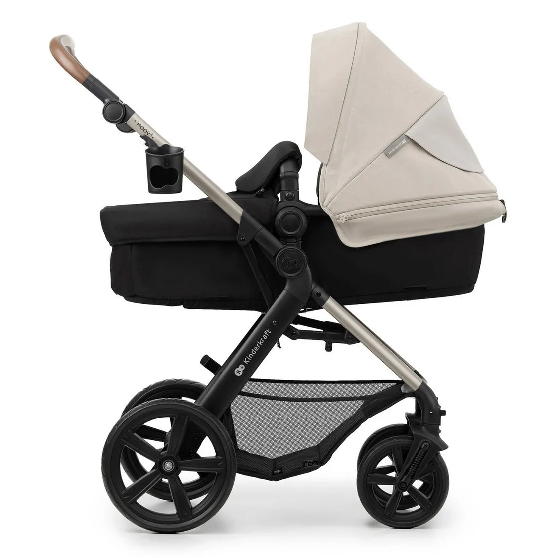 Carucior multifunctional kinderkraft moov 2 eva 4in1 moon grey
