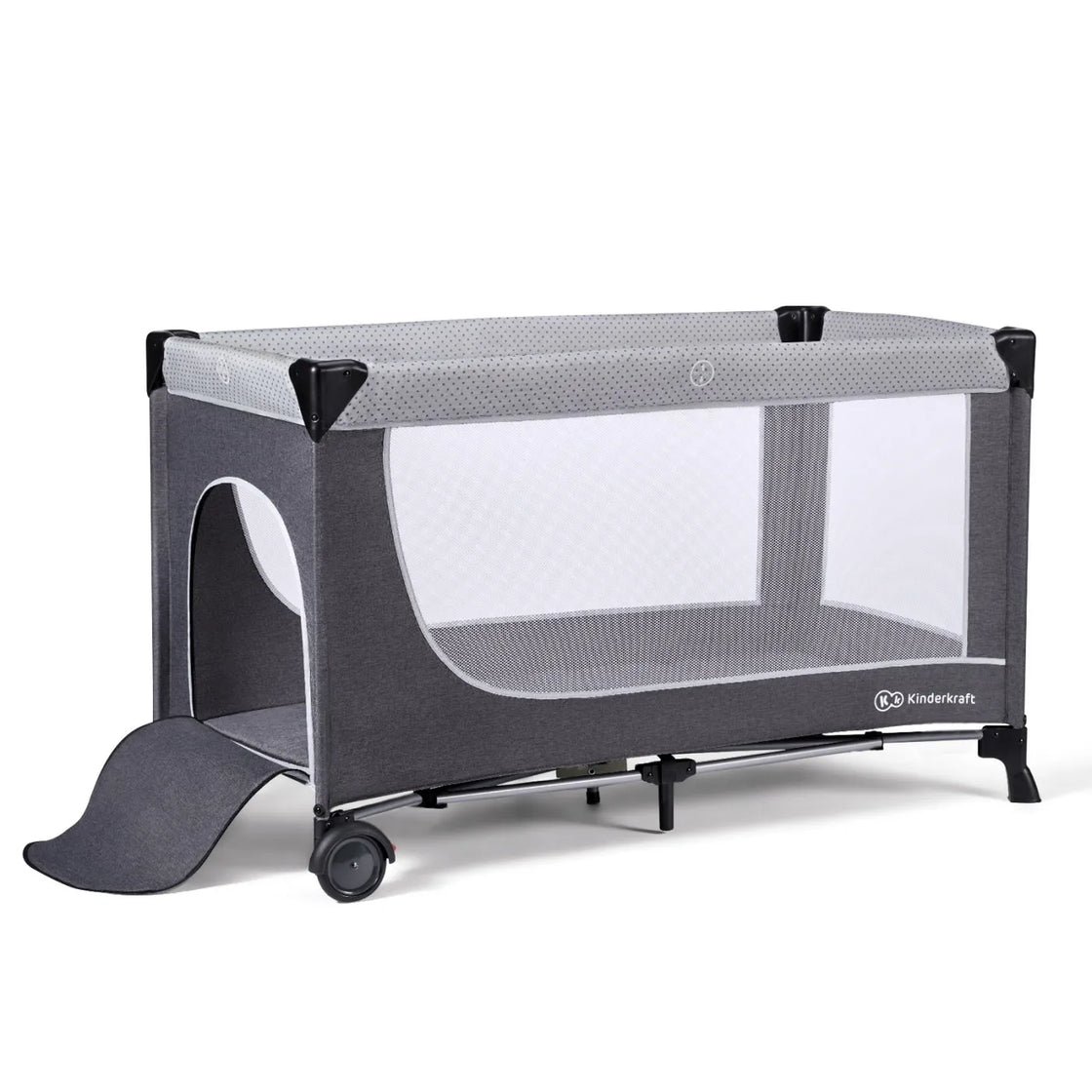 Patut de calatorie kinderkraft leody, grey