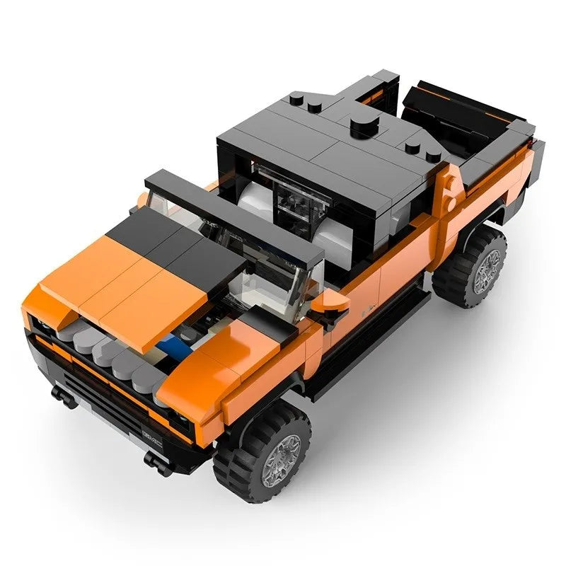 Masinuta construibila hummer ev scara 1 la 30