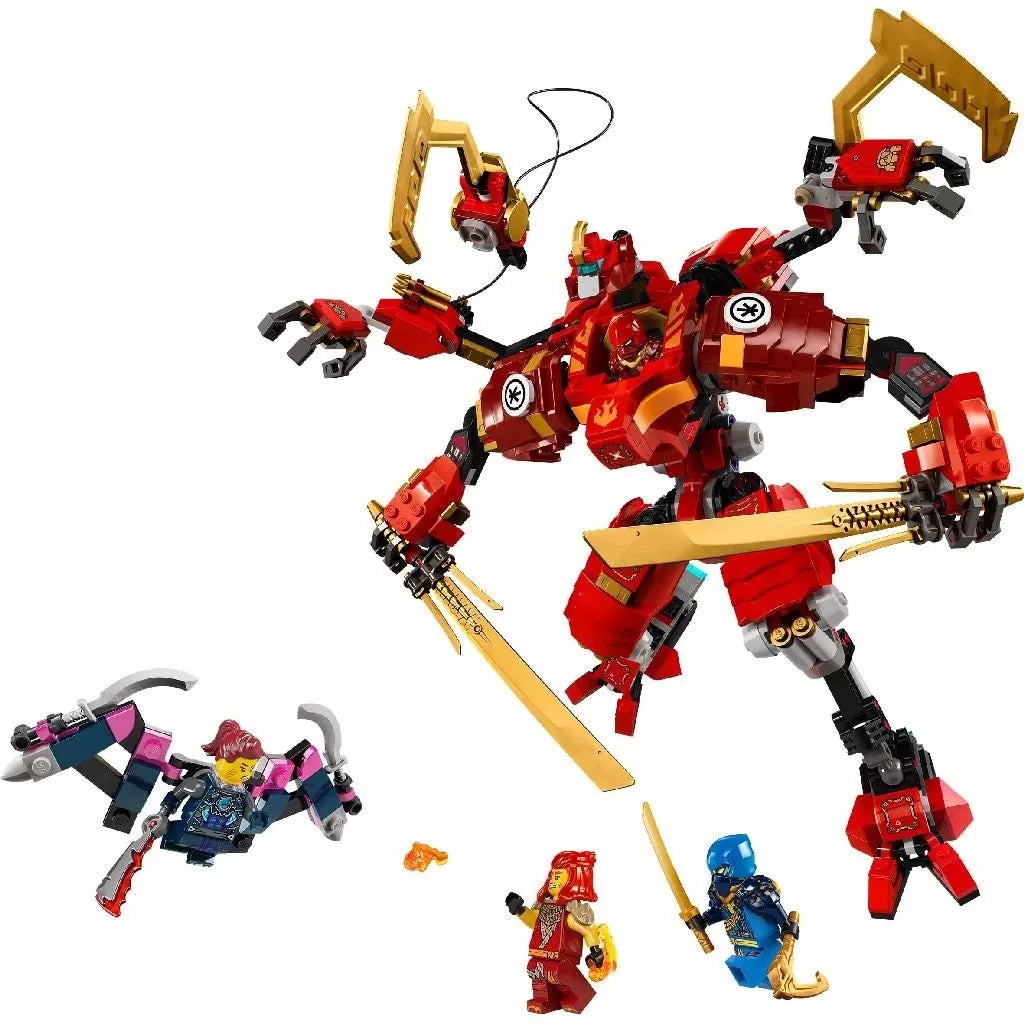 Lego ninjago robotul ninja catarator al lui kai 71812